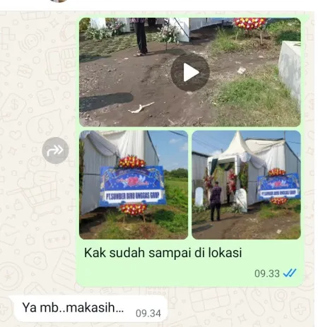 Pengiriman Karangan Bunga Sarirejo Bogorejo