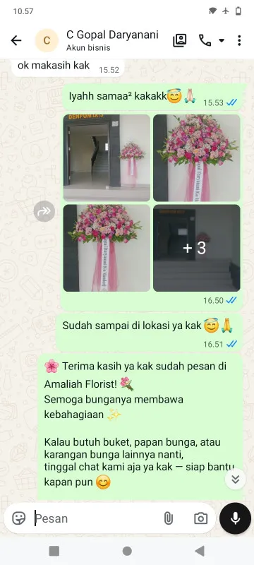 Pengiriman Karangan Bunga Sarirejo Bogorejo