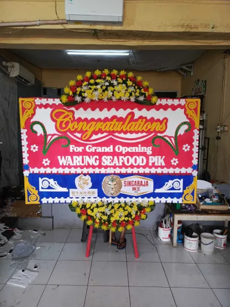 Papan Bunga Ucapan Selamat Sarirejo Bogorejo