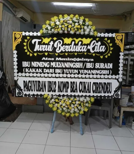 Papan Bunga Duka Sarirejo Bogorejo